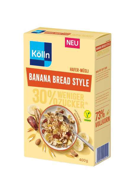 Kölln Banana Bread Style Hafer-Müsli