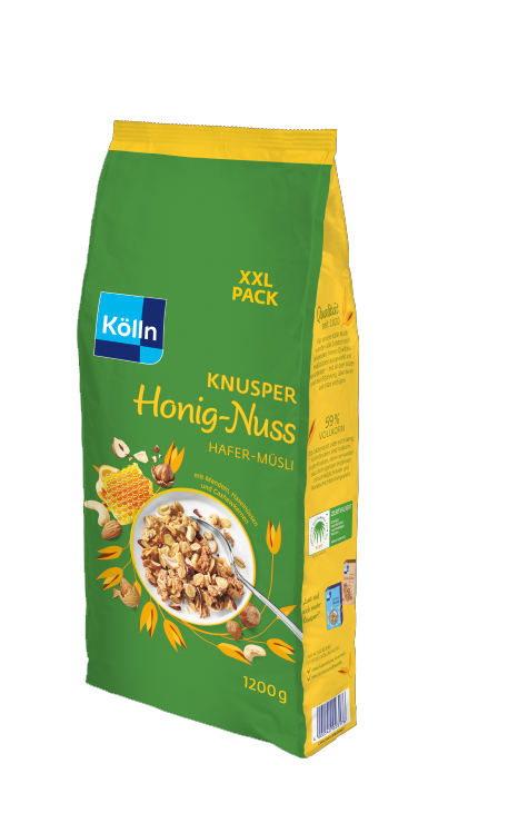 Kölln Knusper Honig-Nuss Hafer-Müsli