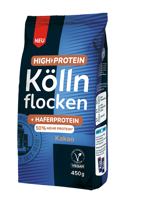 High Protein Köllnflocken + Haferprotein Kakao