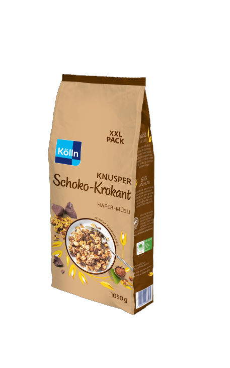 Kölln Knusper Schoko-Krokant Hafer-Müsli
