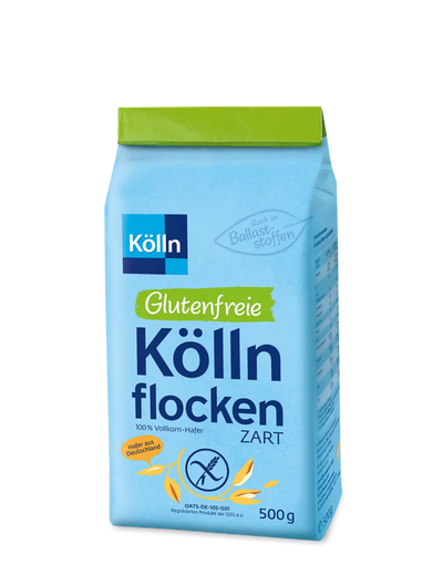 Glutenfreie Köllnflocken zart