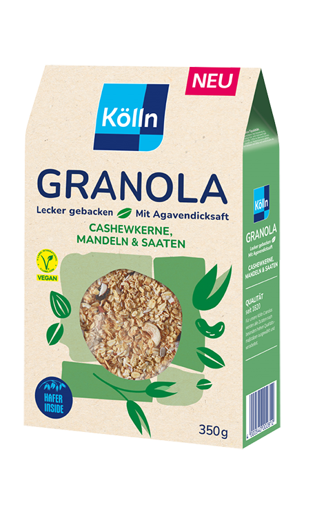 Kölln Granola Cashewkerne, Mandeln & Saaten