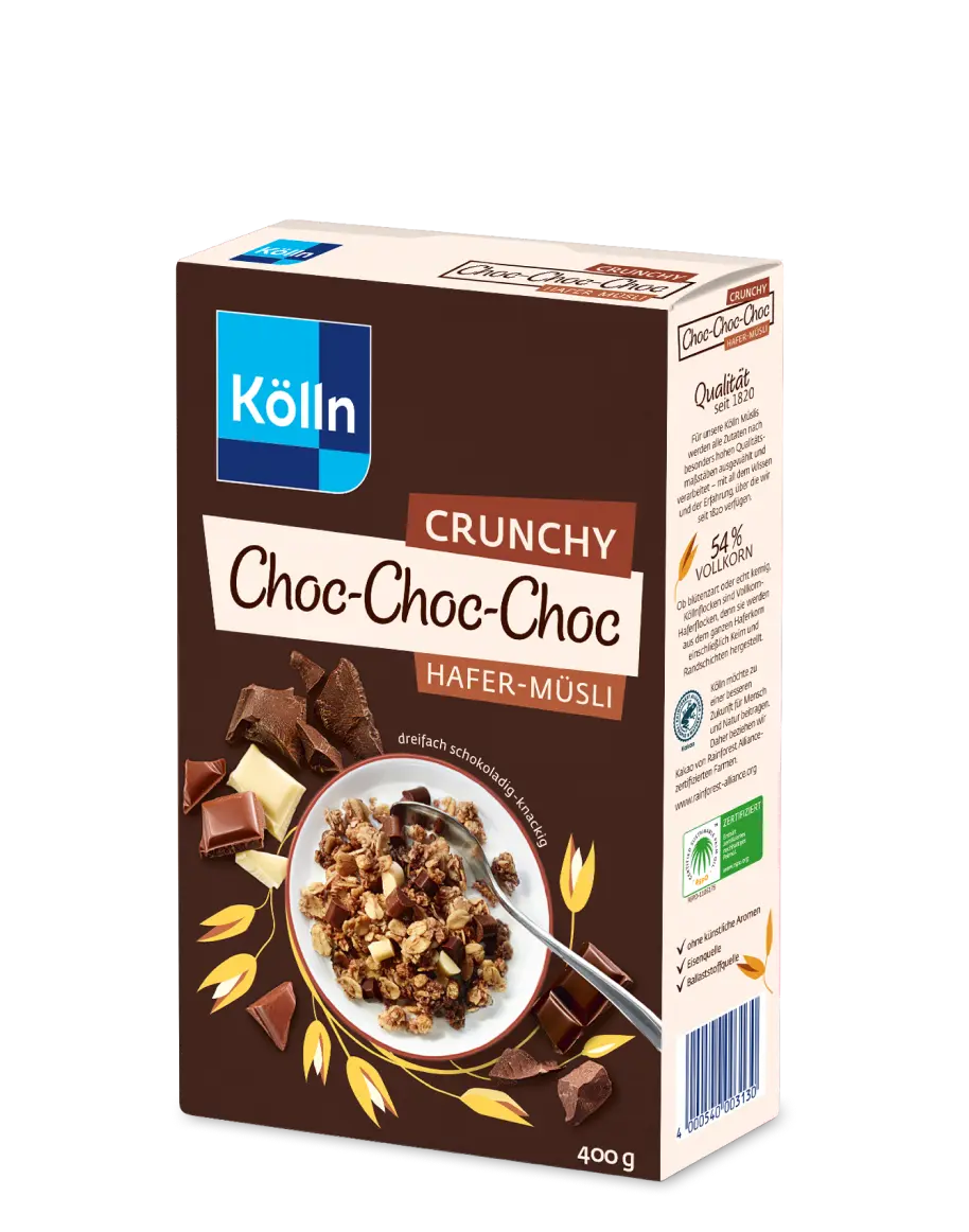 Kölln Crunchy Choc Choc Choc Hafer-Müsli