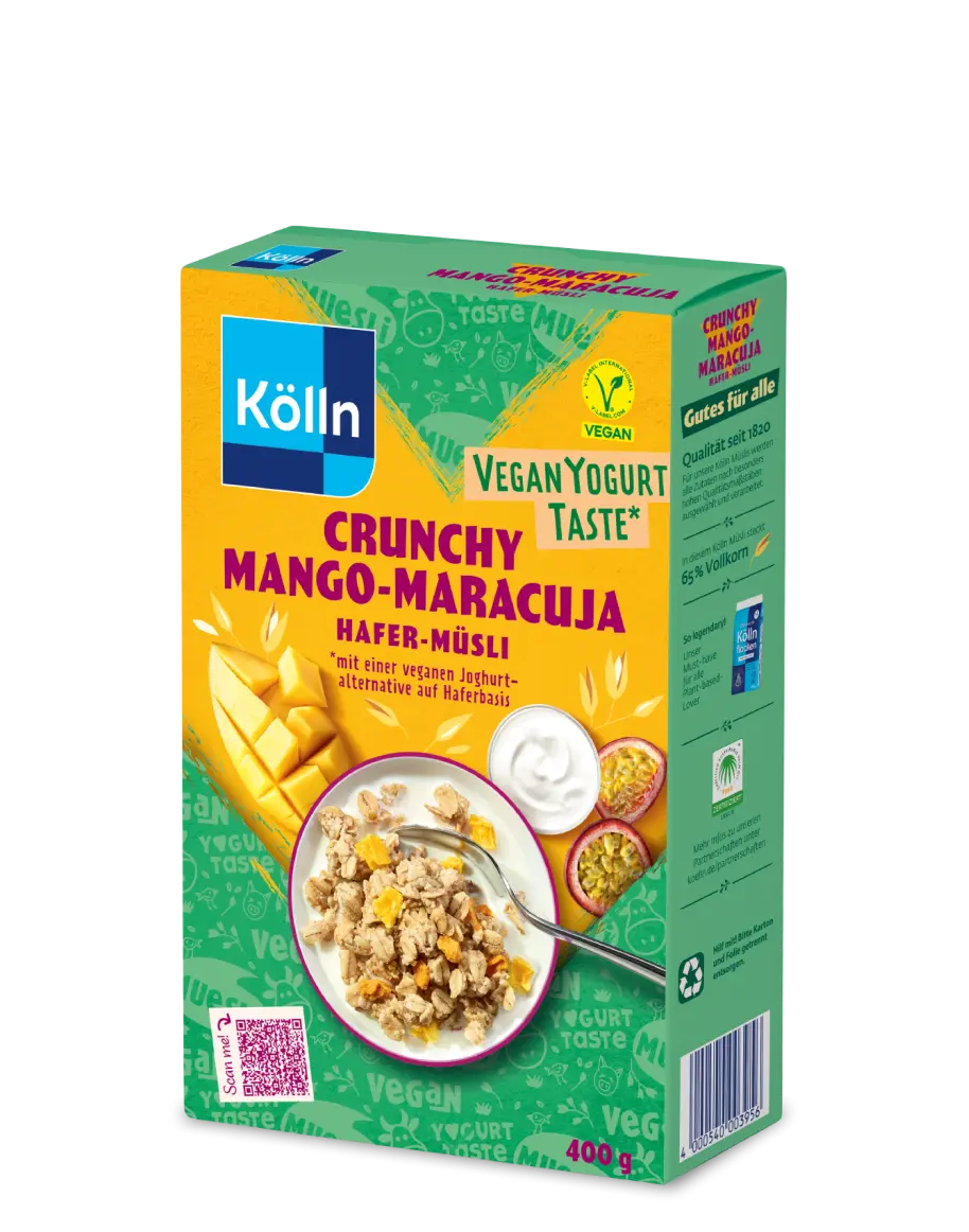 Kölln Crunchy Mango-Maracuja Hafer-Müsli