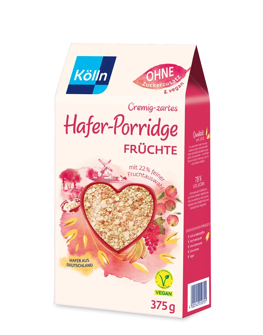 Kölln Hafer-Porridge Früchte