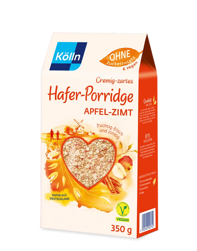 Kölln Hafer-Porridge Apfel-Zimt