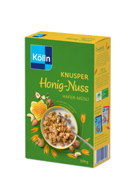 Kölln Knusper Honig-Nuss Hafer-Müsli