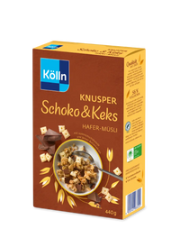 Kölln Knusper Schoko & Keks Hafer-Müsli