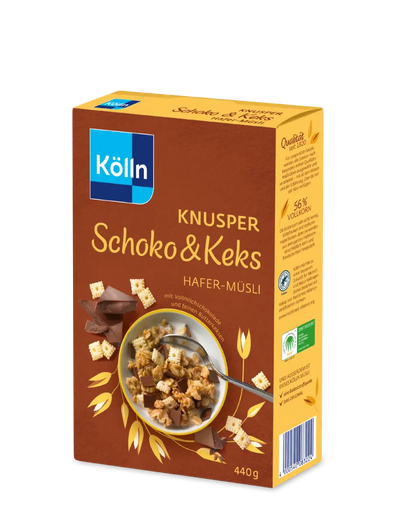 Kölln Knusper Schoko & Keks Hafer-Müsli