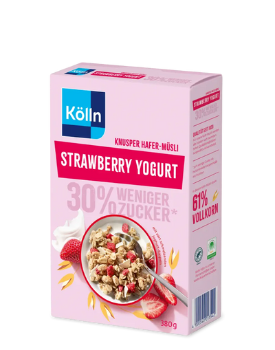 Kölln Knusper Strawberry Yogurt Hafer-Müsli