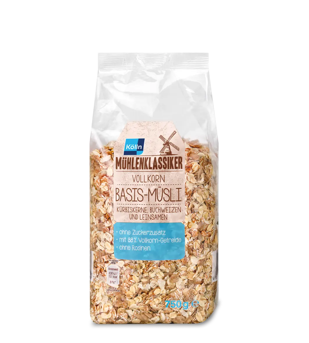 Kölln Mühlenklassiker Vollkorn Basis-Müsli