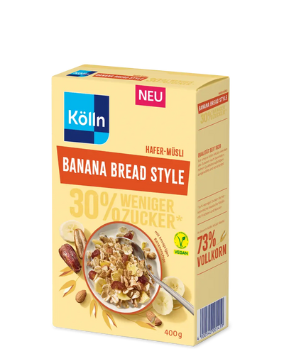 Kölln Banana Bread Style Hafer-Müsli