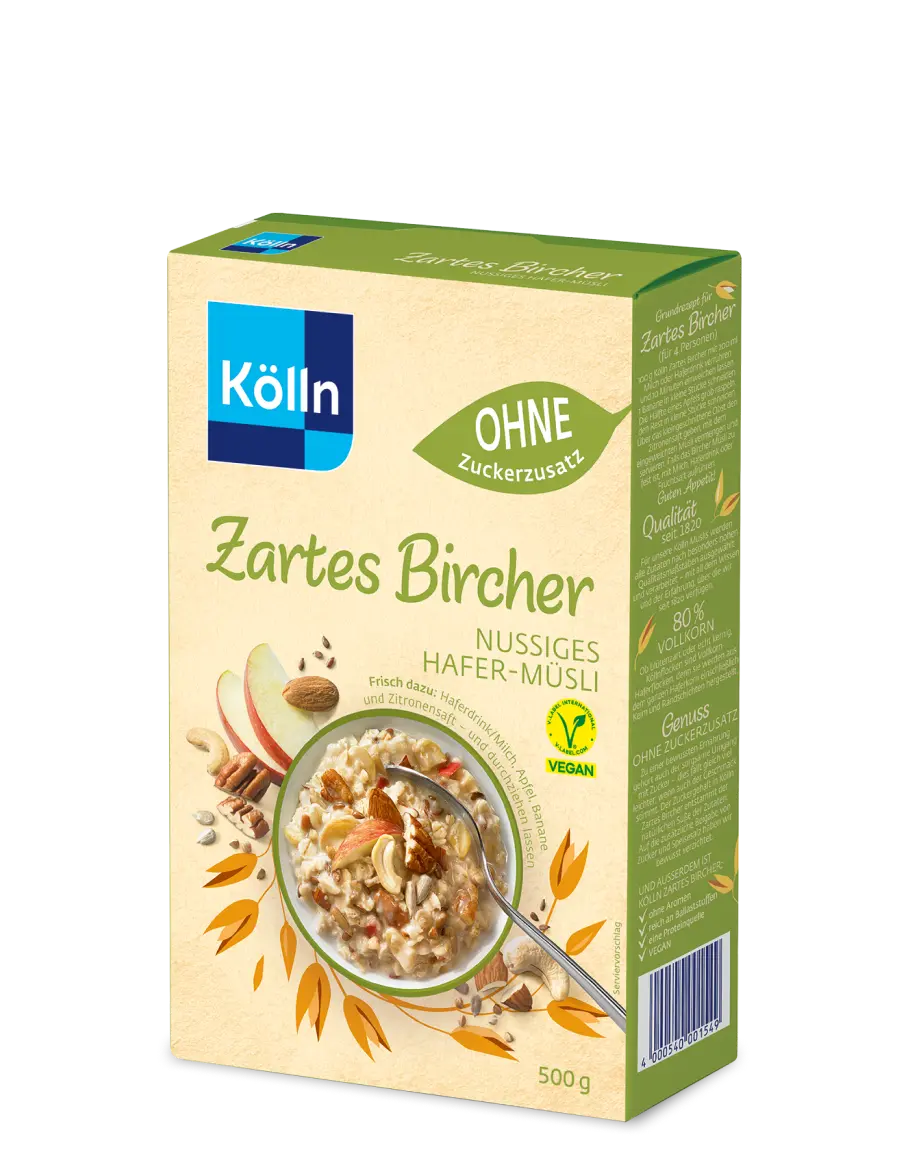 Kölln Zartes Bircher Nussiges Hafer-Müsli
