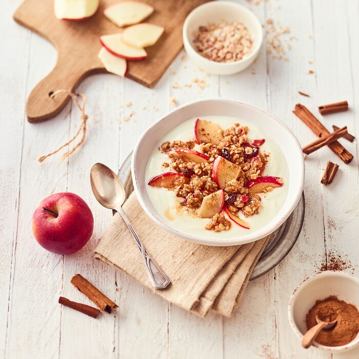 Bratapfel-Porridge