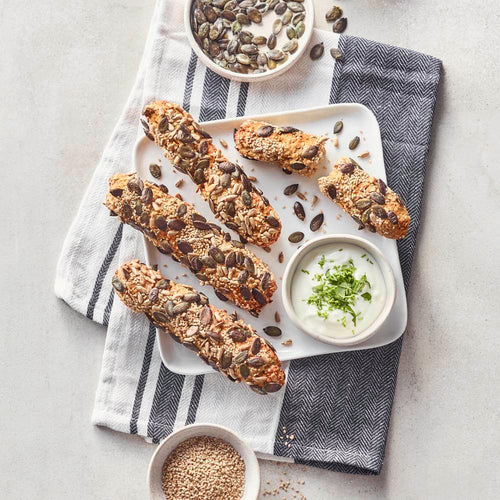 Knusprige Protein Stangen