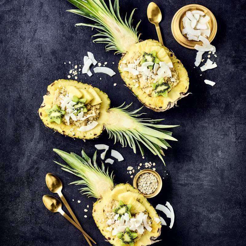 Ananas-Porridge