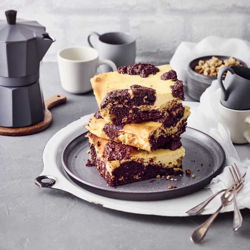 Gezupfter Müslikuchen