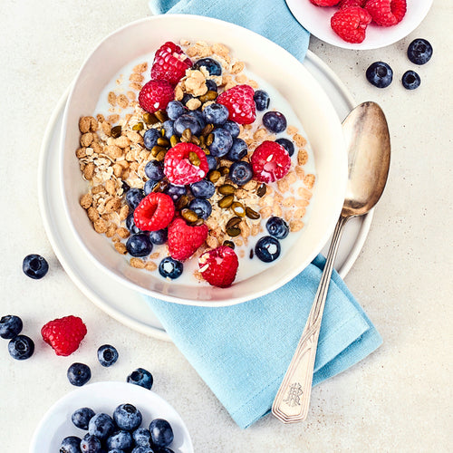Himbeer-Pistazien Müsli