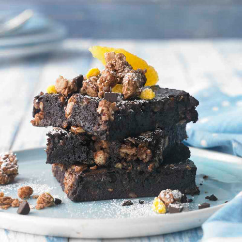 Veganer Brownie