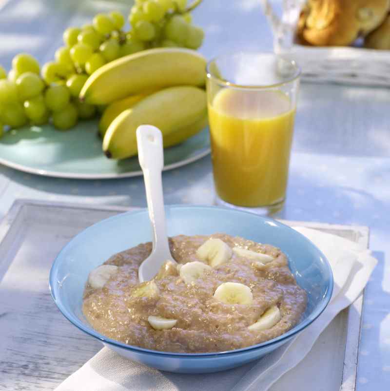 Schoko-Porridge mit Banane