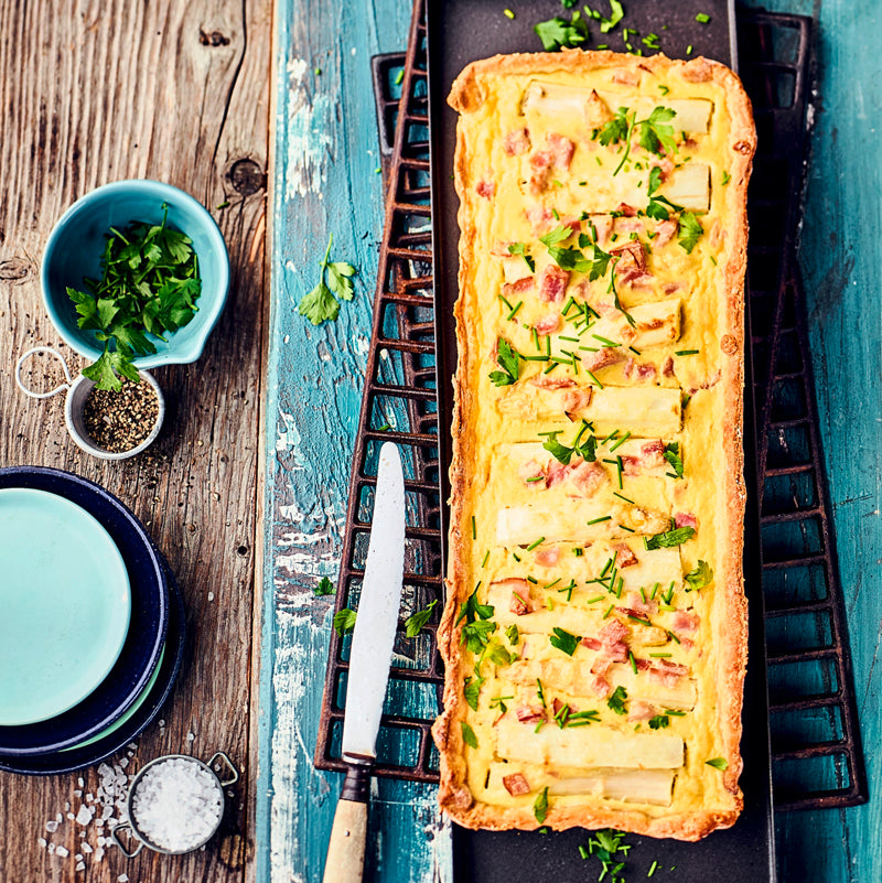 Spargelquiche