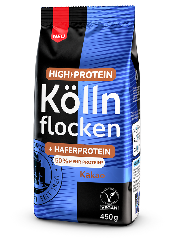 High Protein Köllnflocken + Haferprotein Kakao