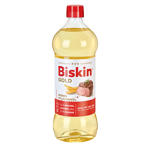 Biskin Reines Pflanzenöl GOLD