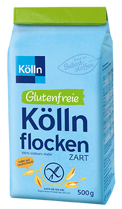 Glutenfreie Köllnflocken zart