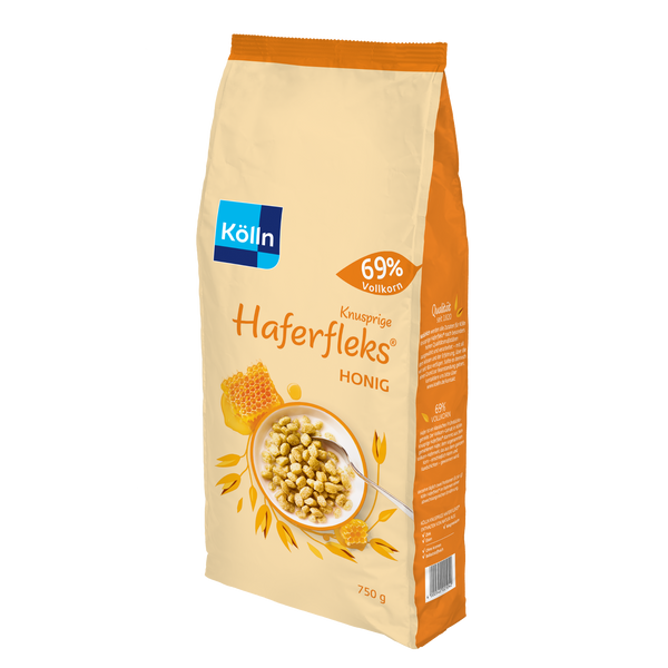 Kölln Vollkorn Haferfleks Knusper-Honig