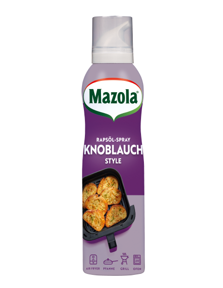 Mazola Rapsöl-Spray Knoblauch Style