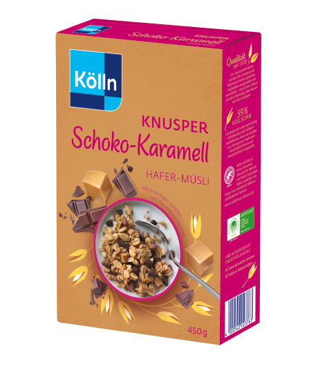 Kölln Knusper Schoko-Karamell Hafer-Müsli
