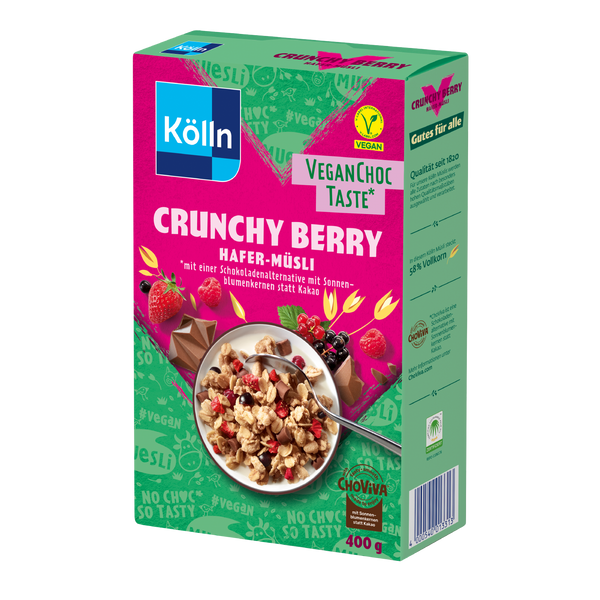 Kölln Crunchy Berry veganes Hafer-Müsli