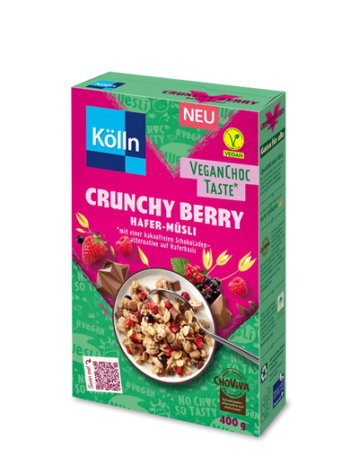 Kölln Crunchy Berry veganes Hafer-Müsli