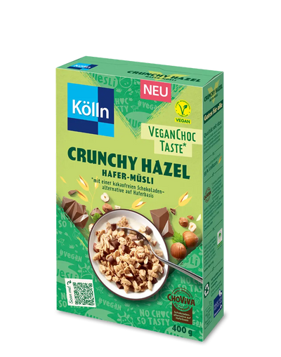 Kölln Crunchy Hazel vegan Hafer-Müsli