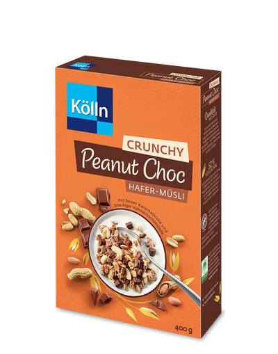 Kölln Crunchy Peanut Choc Hafer-Müsli