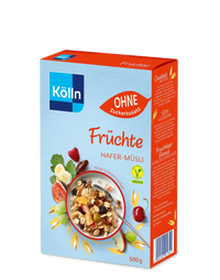 Kölln Früchte Hafer-Müsli ohne Zuckerzusatz