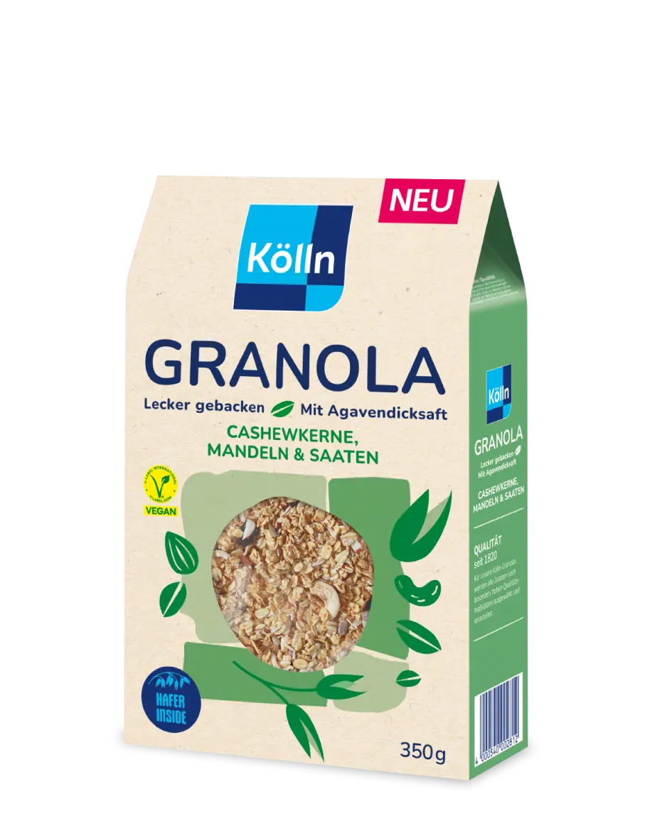 Kölln Granola Cashewkerne, Mandeln & Saaten