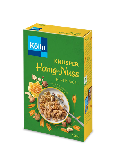 Kölln Knusper Honig-Nuss Hafer-Müsli