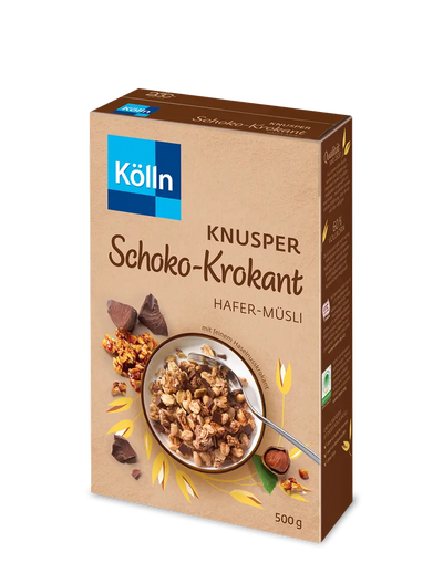 Kölln Knusper Schoko-Krokant Hafer-Müsli