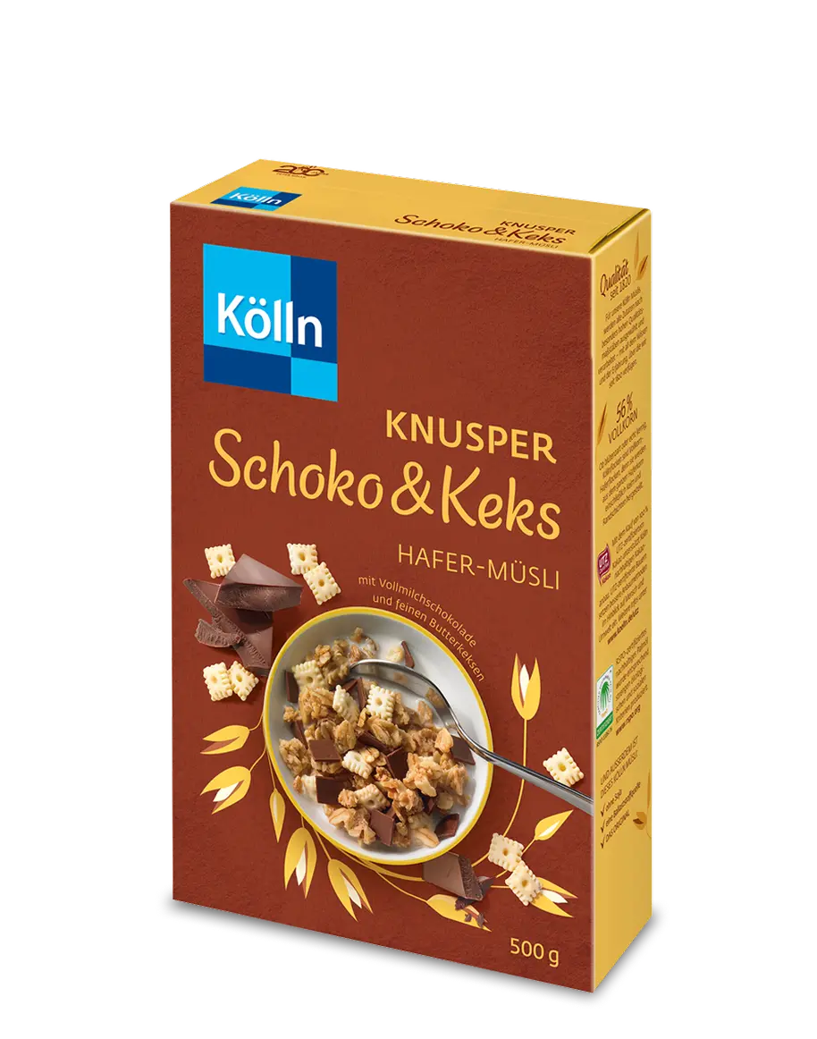 Kölln Knusper Schoko & Keks Hafer-Müsli