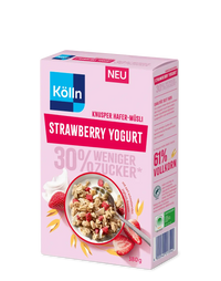 Kölln Knusper Strawberry Yogurt Hafer-Müsli