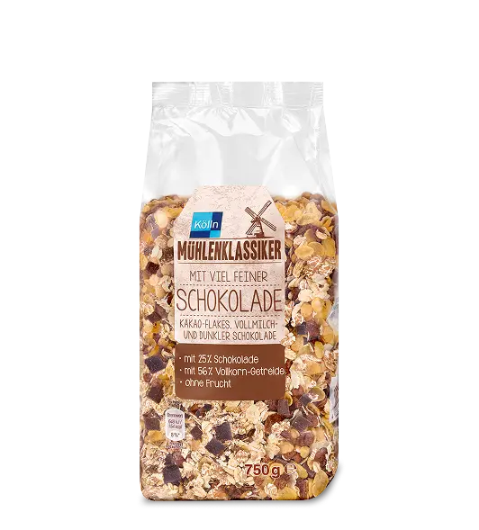 Kölln Mühlenklassiker Müsli mit feiner Schokolade