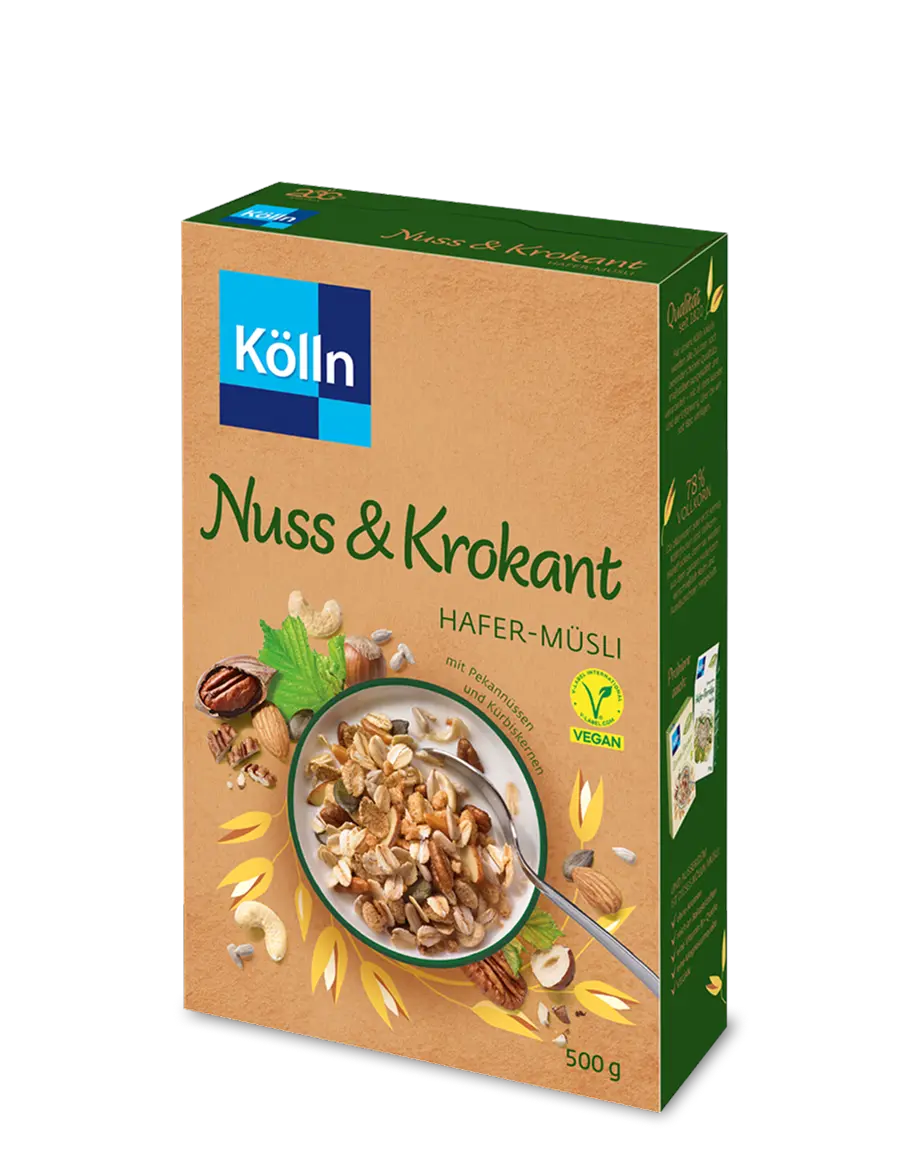 Kölln Nuss & Krokant Hafer-Müsli