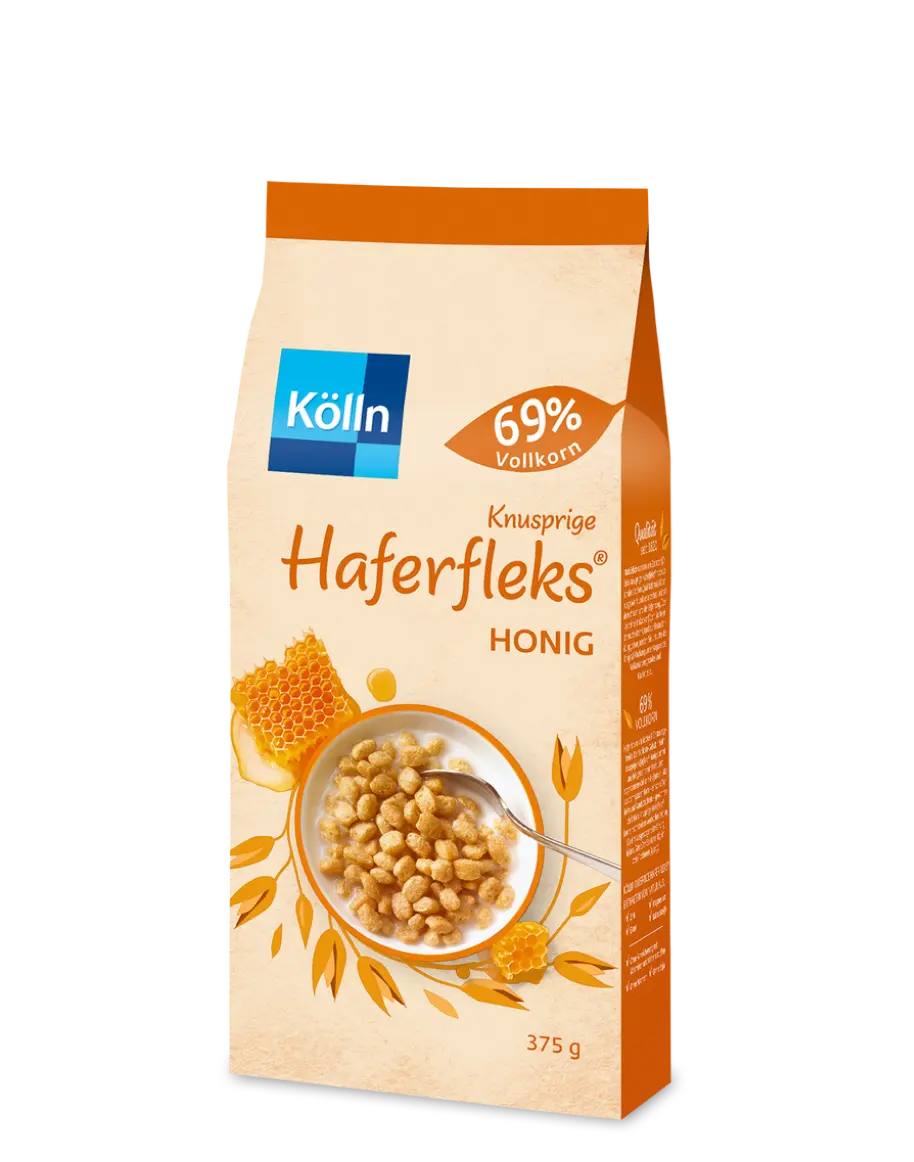 Kölln Knusprige Haferfleks Honig