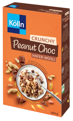 Kölln Crunchy Peanut Choc Hafer-Müsli