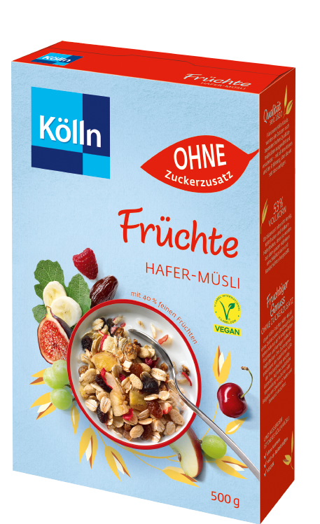 Kölln Früchte ohne Zuckerzusatz Hafer-Müsli