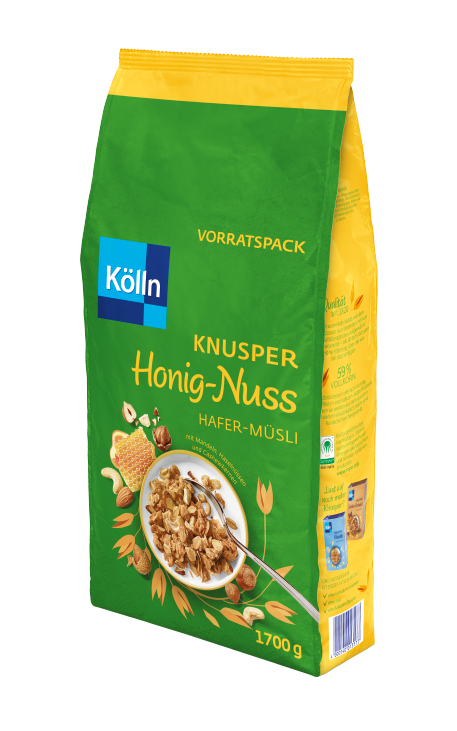 Kölln Knusper Honig-Nuss Hafer-Müsli
