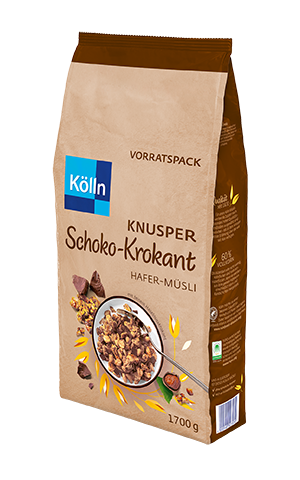 Kölln Knusper Schoko-Krokant Hafer-Müsli