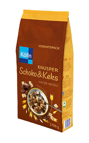 Kölln Knusper Schoko&Keks Hafer-Müsli