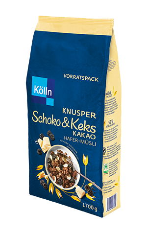 Kölln Knusper Schoko&Keks Kakao Hafer-Müsli